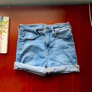 American Eagle high waisted cutoff Jean shorts